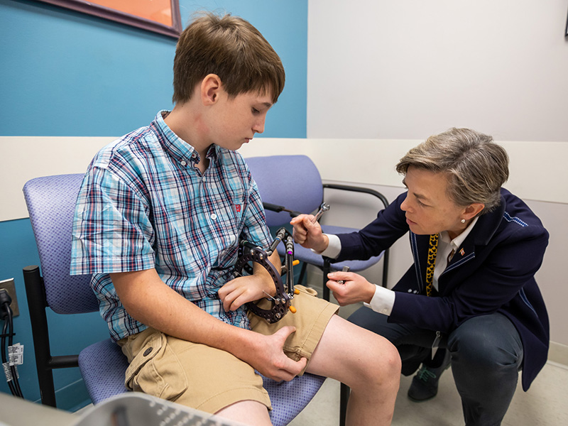 Dr. K. Kellie Leitch is chief of pediatric orthopaedic surgery for Children’s of Mississippi.